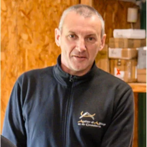 Christophe, au sein de l'Atelier d'Affûtage, le métronome de l'équipe.